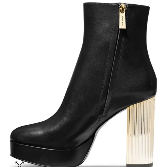 ✨MICHAEL KORS Women's Porter Platform Dress Booties - Picture 4 of 4